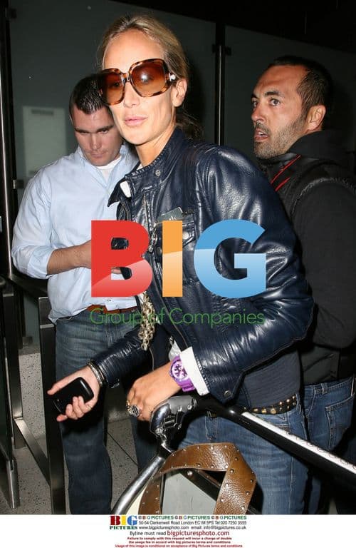 Lady Victoria Hervey arrives at LAX from Cannes