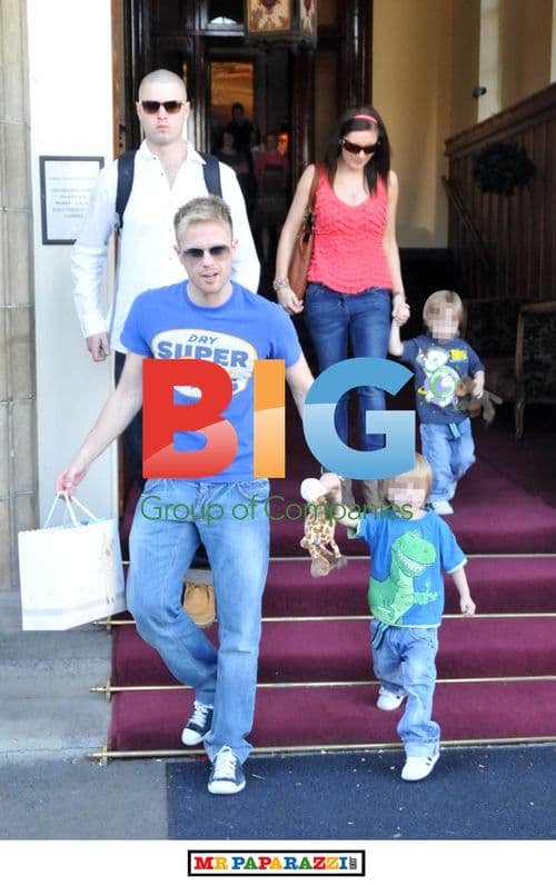 Nicky Byrne Spotted Leaving Glasgow's Mar Hall