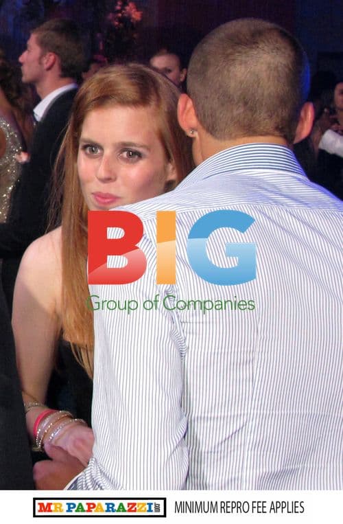 Princess Beatrice Chats with Liam Berkeley at Naomi Campbell's 40th