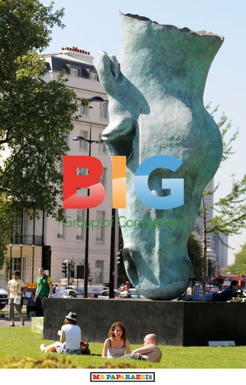 Sunbathers at Hyde Park Corner