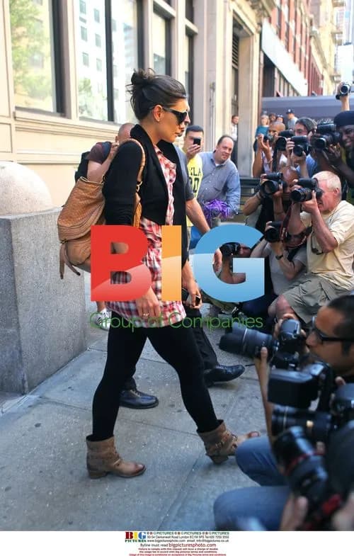 Katie Holmes Spotted in NYC