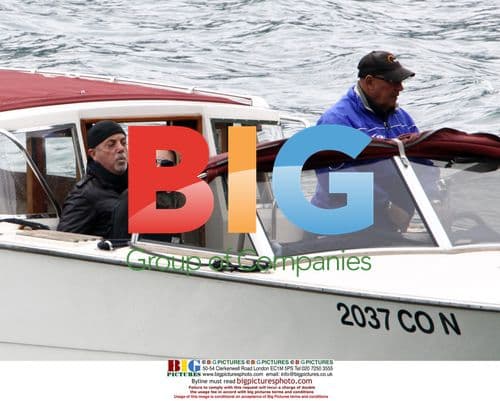 Billy Joel and Alexis Roderick in Como Lake