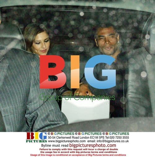 Cheryl and Ashley Cole Leaving Nobu