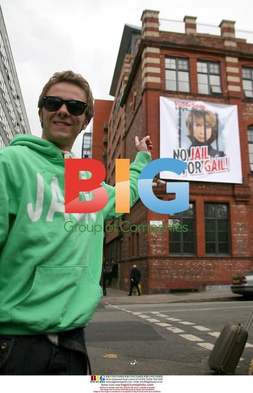 Coronation Street protest banner