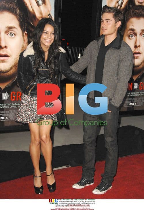 Zac Efron and Vanessa Hudgens at Get Him to the Greek Premiere
