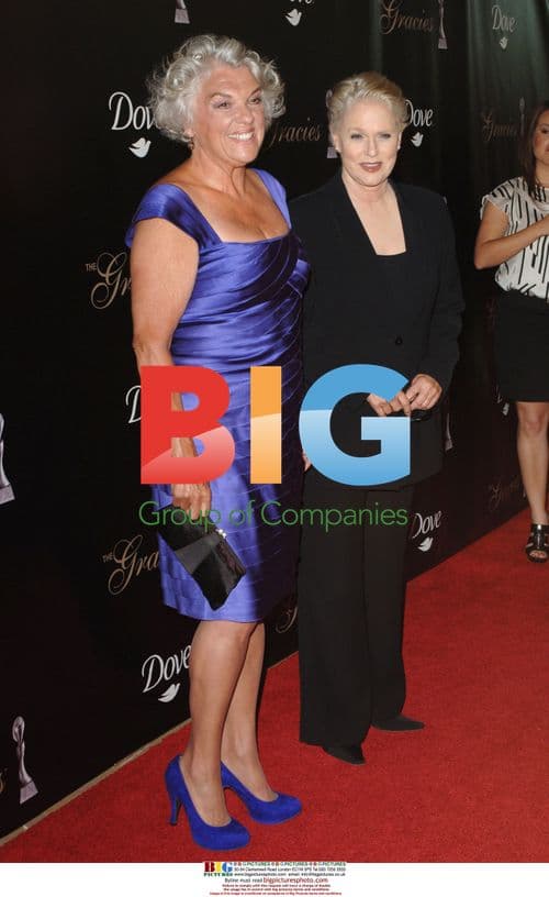 Tyne Daly and Sharon Gless at Gracie Awards Gala