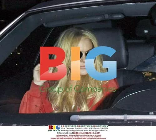 Lindsay Lohan Goes Blonde in LA