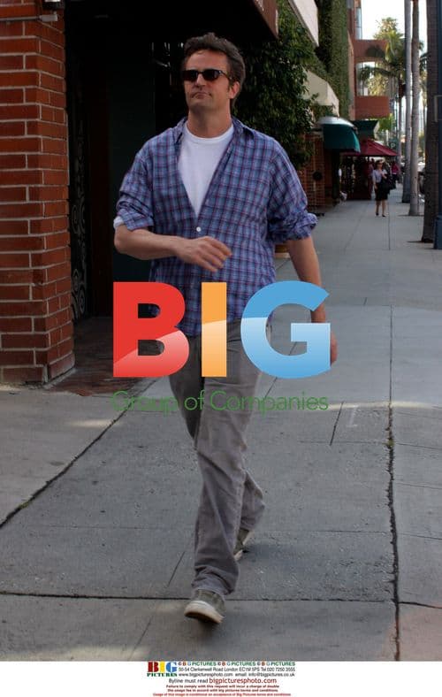 Matthew Perry spotted in Beverly Hills
