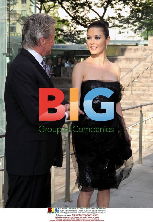 Michael Douglas & Catherine Zeta-Jones at Chaplin Awards