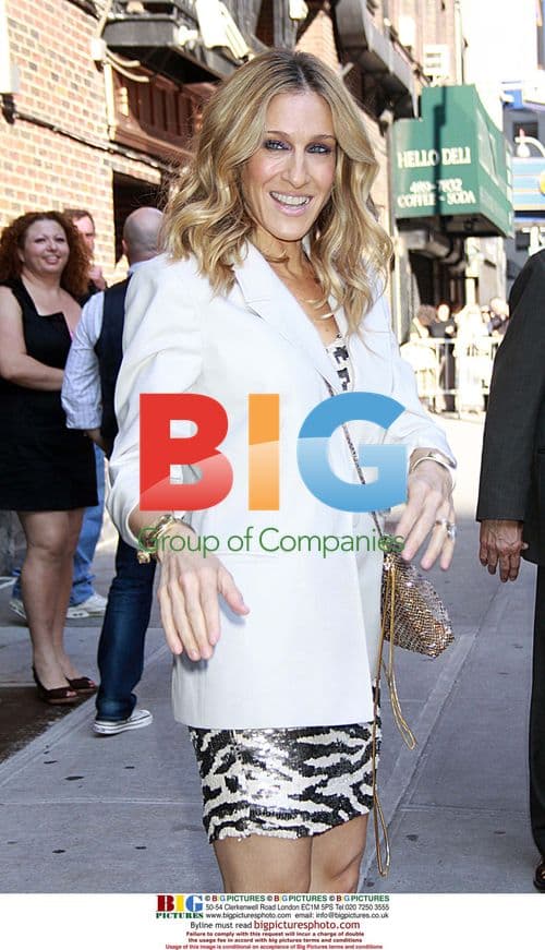 Sarah Jessica Parker at Letterman Show