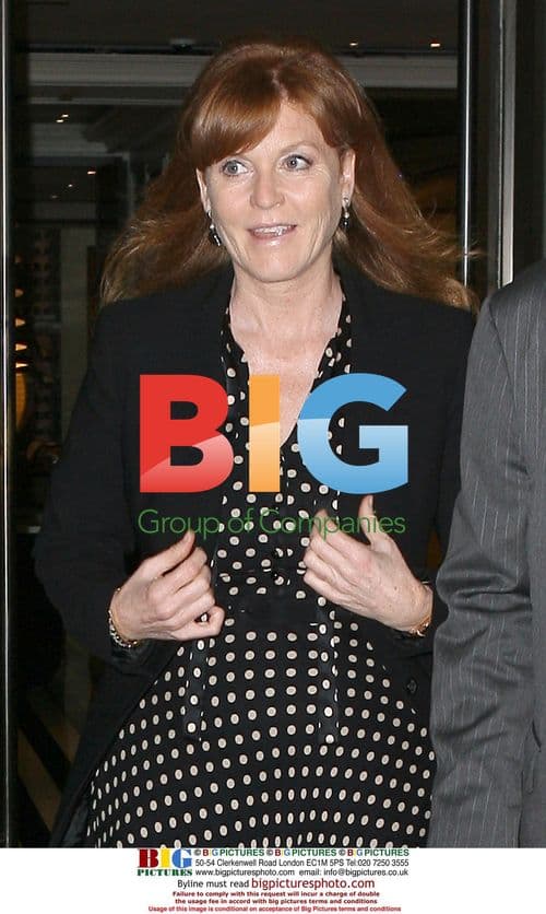 Sarah Ferguson Spotted in NYC