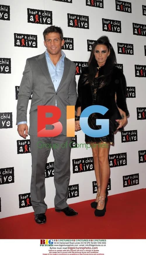 Alex Reid and Katie Price at Black Ball