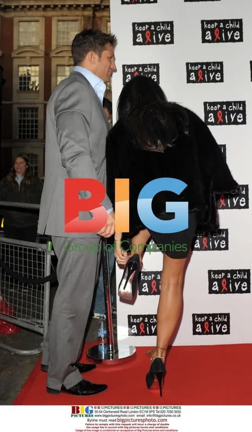 Alex Reid and Katie Price at Black Ball