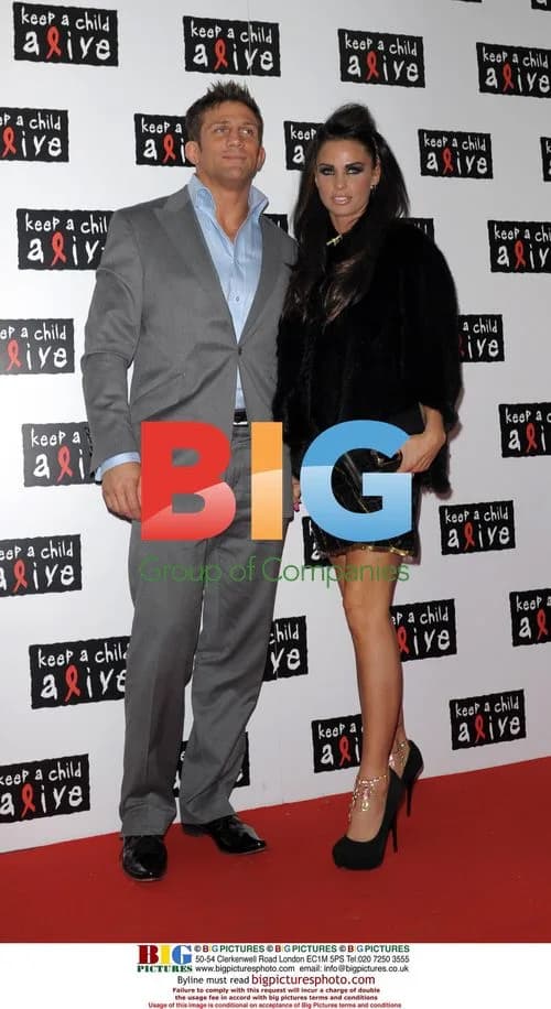 Alex Reid and Katie Price at Black Ball