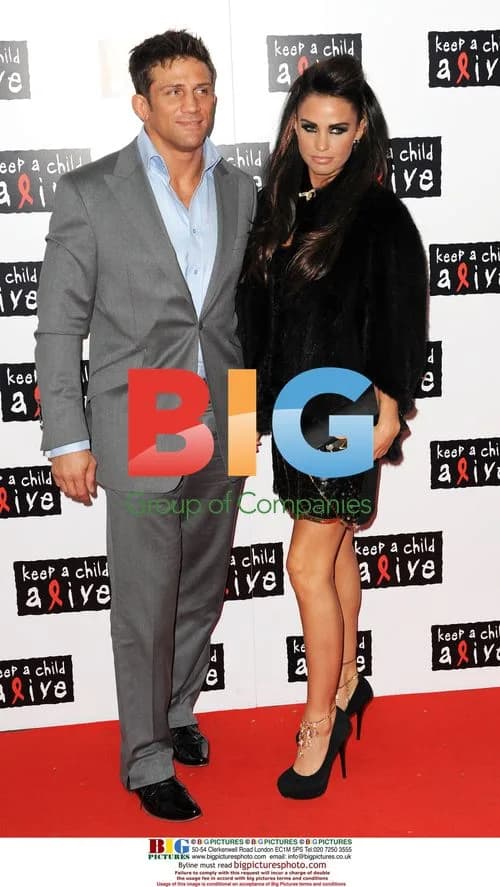 Alex Reid and Katie Price at Black Ball