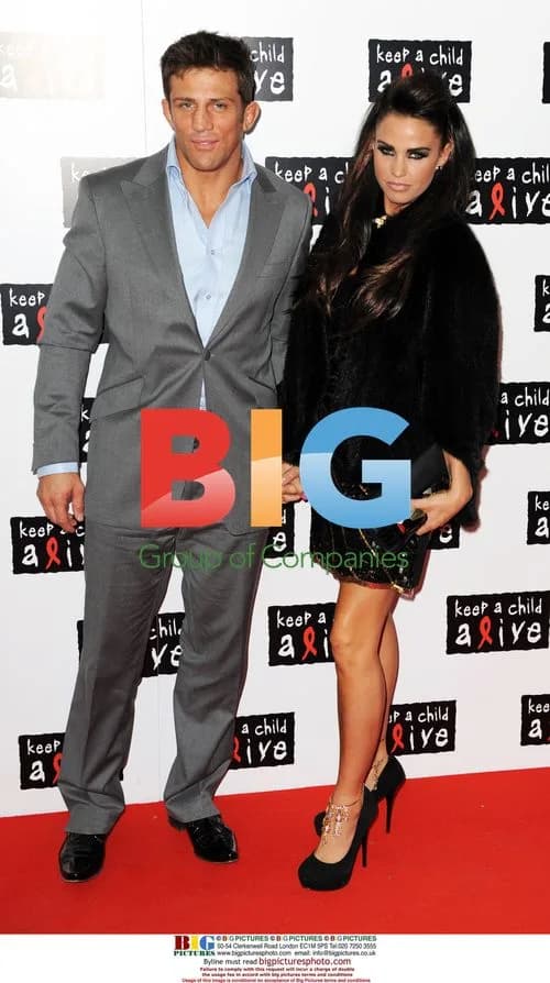 Alex Reid and Katie Price at Black Ball