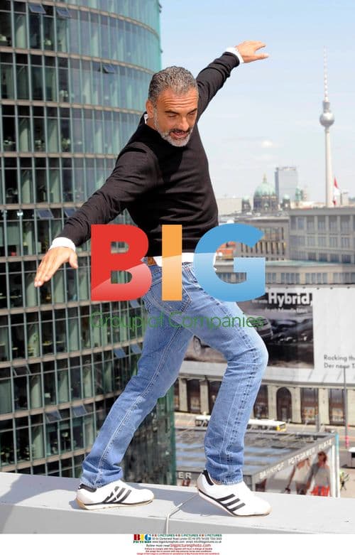 Designer Christian Audigier at Berlin Photocall