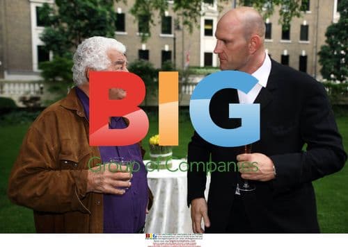 Antonio Carluccio and Lawrence Dallaglio at Good Housekeeping Food Awards