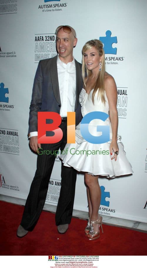 Robert Verdi and Tinsley Mortimer at American Image Awards