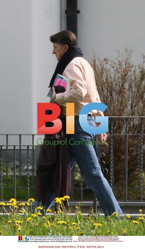 Mandelson and Rothschild in Klosters, Switzerland