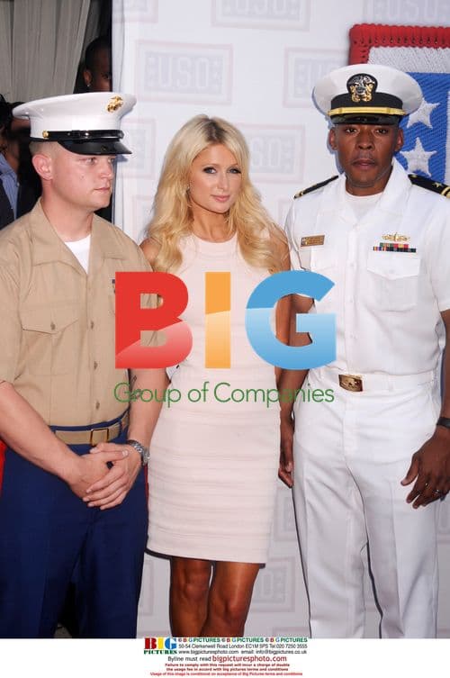 Paris Hilton Supports 'Songs For Soldiers' USO Initiative