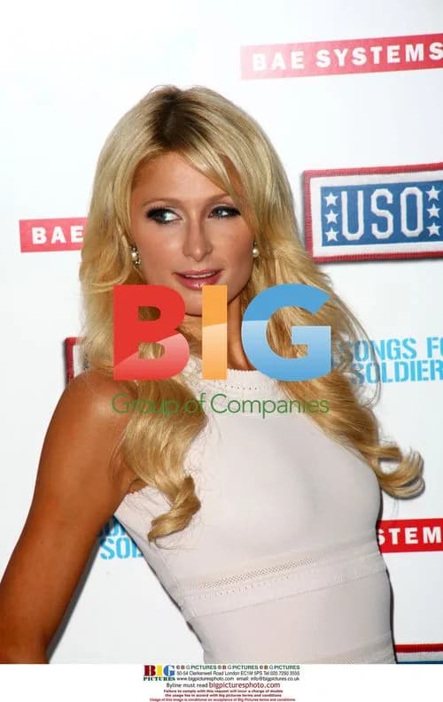 Paris Hilton at USO Benefit in NYC
