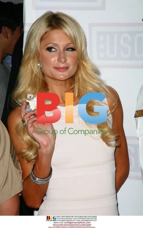 Paris Hilton at USO Event