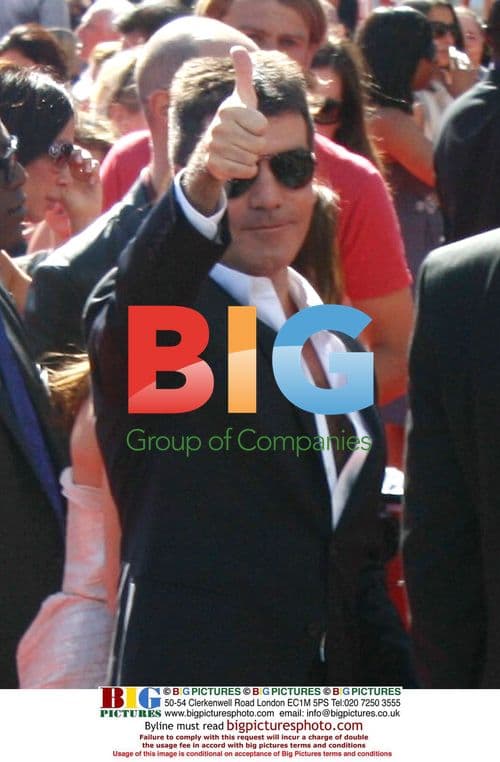 Simon Cowell at American Idol Finale Party