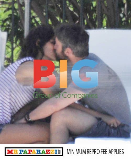 Gerard Butler and Laurie Cholewa Seen Kissing in Paris