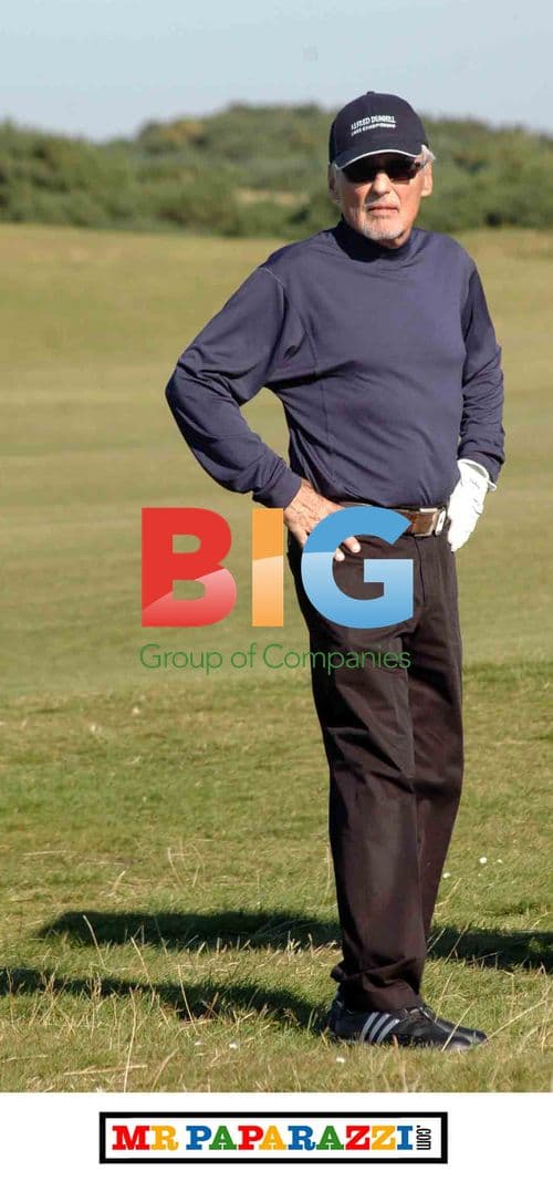 Dennis Hopper on St Andrews Golf Course