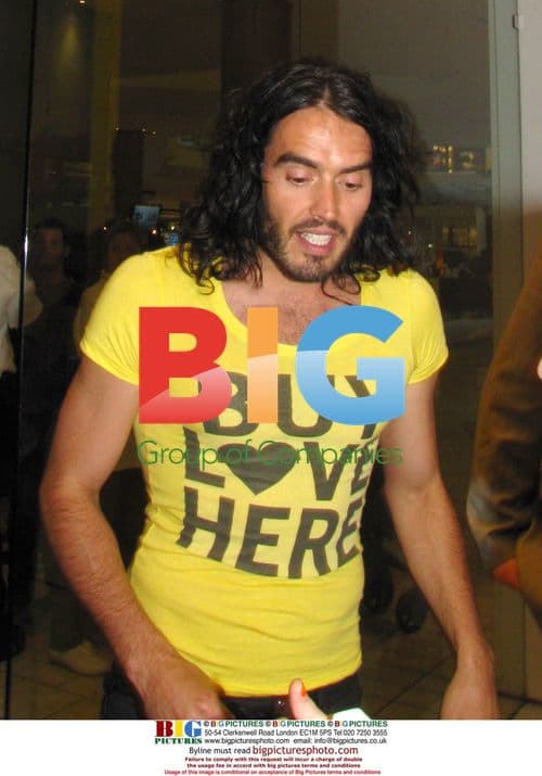 Russell Brand at 'BUY LOVE HERE' Pop-Up Store