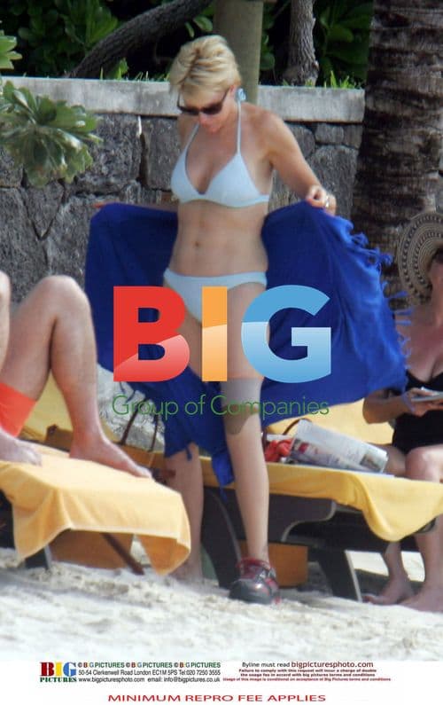 Heather Mills on Beach Holiday