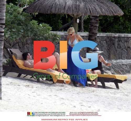 Heather Mills on Beach Holiday