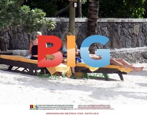 Heather Mills on Beach Vacation