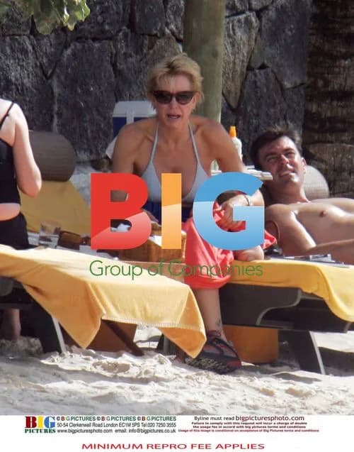Heather Mills on Beach Holiday with Boyfriend