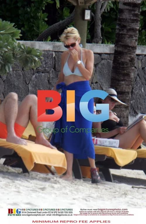 Heather Mills on Beach Holiday