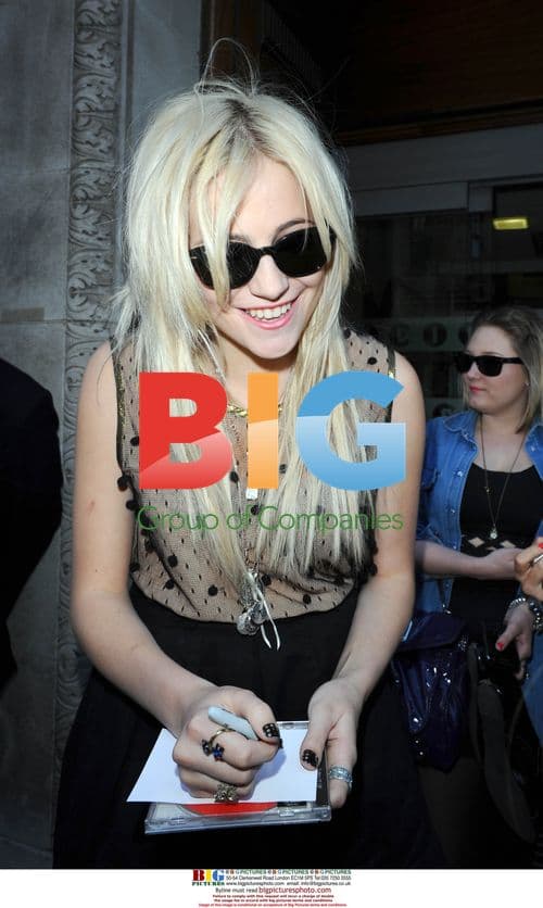 Pixie Lott at Radio 1 in London