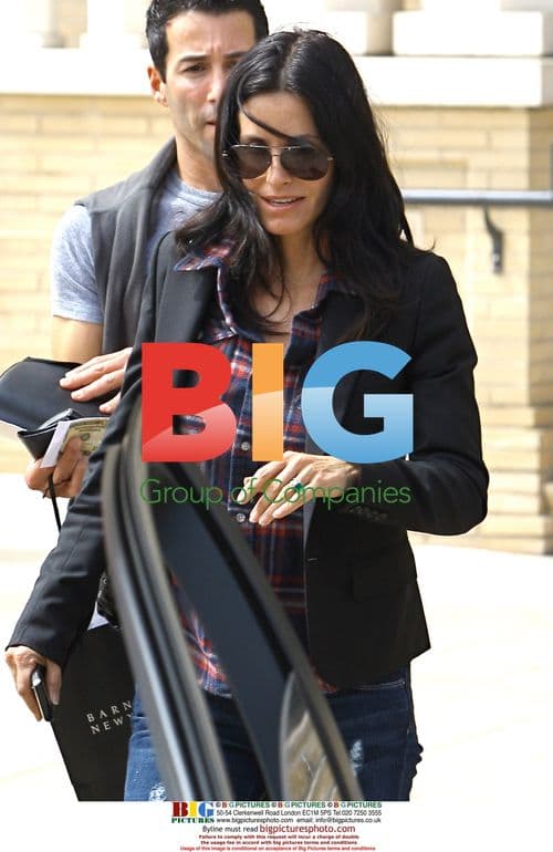 Courteney Cox out in Beverly Hills