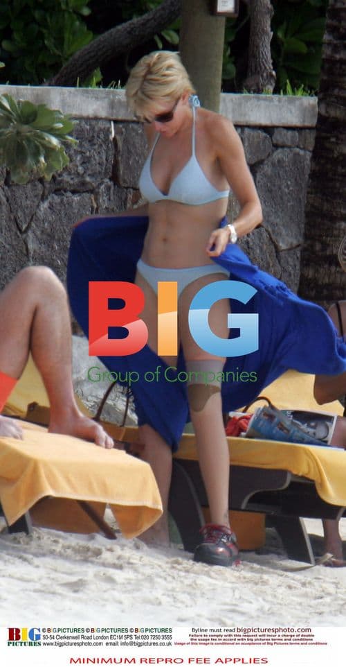 Heather Mills on Beach Vacation