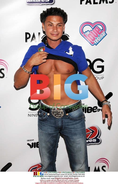 DJ Pauly D Arrives at Love Festival in Vegas