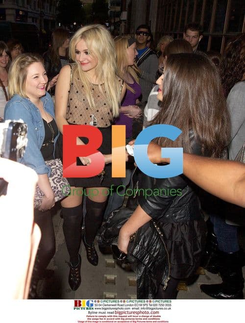 Pixie Lott Leaves Radio 1 Studio