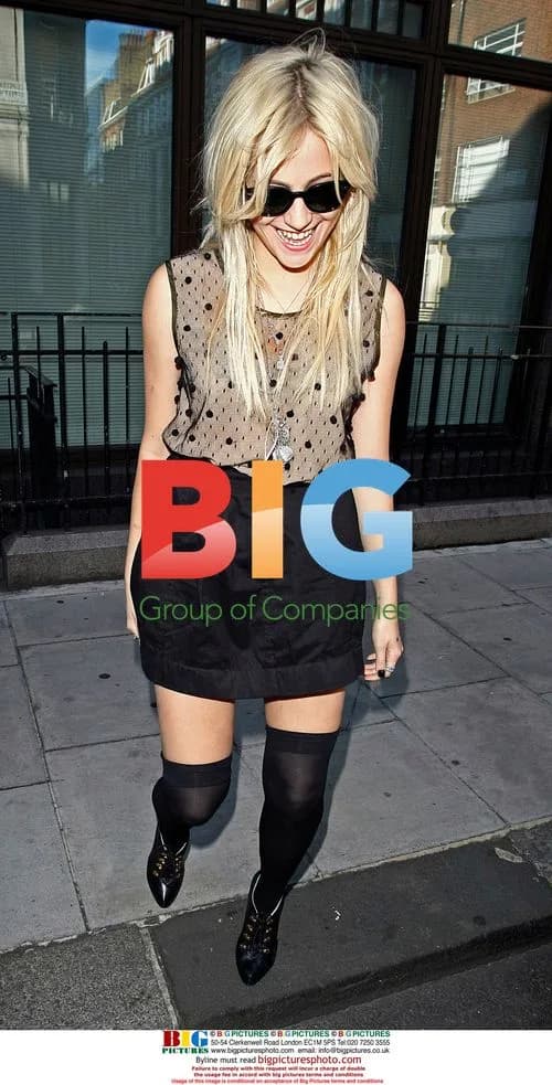 Pixie Lott Leaving BBC Radio 1 Studios