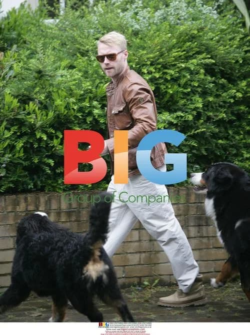 Ronan Keating with Family Dogs
