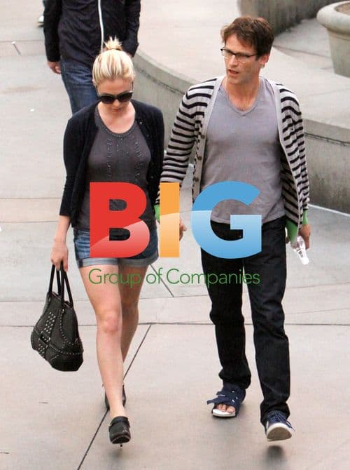 Anna Paquin with Stephen Moyer in Hollywood