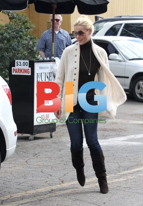 Katherine Heigl and daughter get takeout