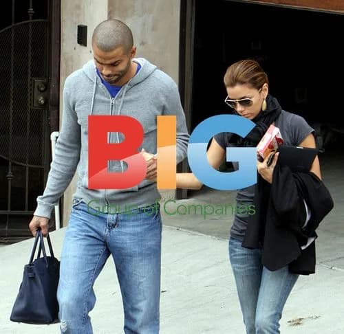 Eva Longoria and Tony Parker Limo Pickup