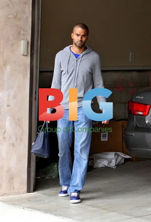 Eva Longoria and Tony Parker in Hollywood