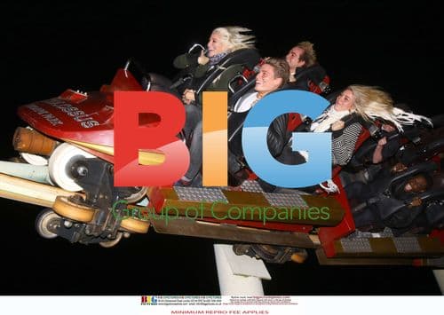 Pixie Lott and Family at Thorpe Park
