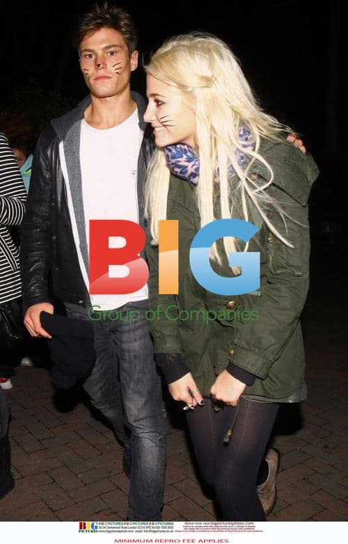 Pixie Lott at Thorpe Park's Fright Nights