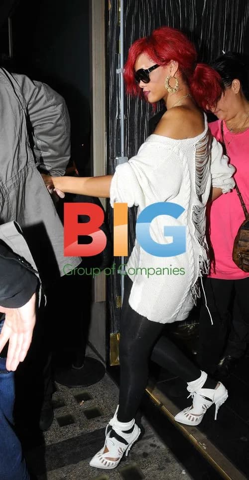 Rihanna Leaving Whisky Mist in London